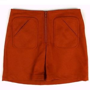 GAP Wool Mod Mini Skirt with Pockets